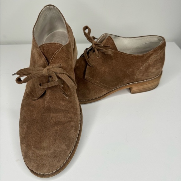 Bottega Veneta Shoes - Bottega Veneta Women's Suede Lace-Up Shoes Sz 38